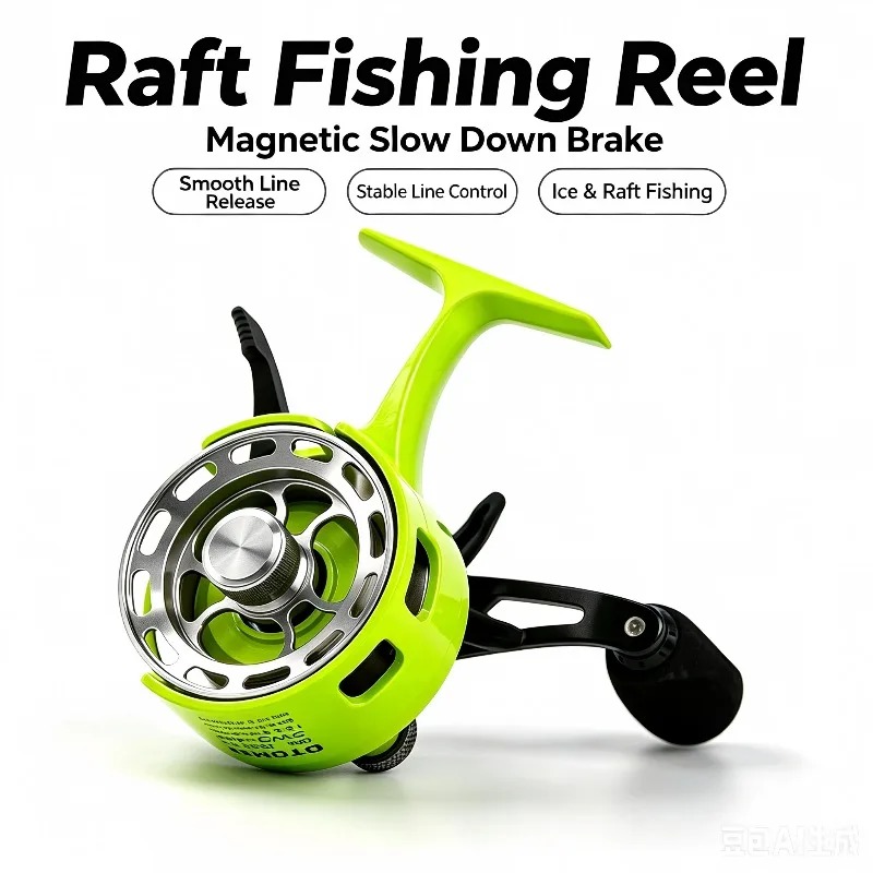 Nieuwe overbrengingsverhouding - Ice Fishing Reel recensie en prijs